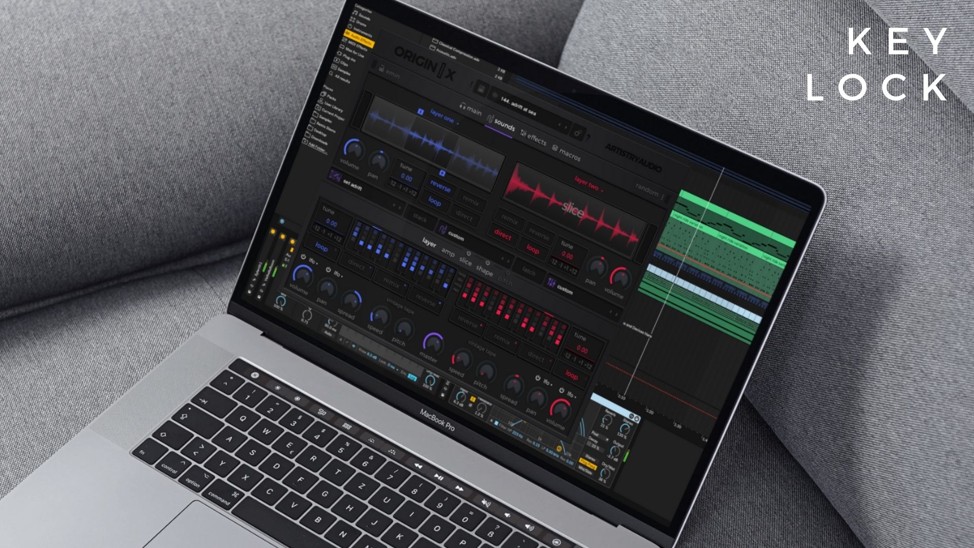 Origin X tutorials – Key Lock | Artistry Audio